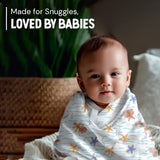 Cotton Muslin Baby Swaddle Sheet (Set of 3) - Ocean Life