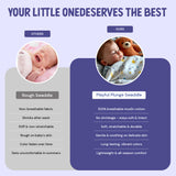 Cotton Muslin Baby Swaddle Sheet (Set of 3) - Stars