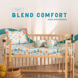 Complete Baby Bedding Set - Under The Sea Print I Pack of 4