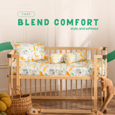 Complete Baby Bedding Set - Jungle Print I Pack of 4
