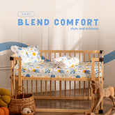 Complete Baby Bedding Set - Outer Space Print I Pack of 4