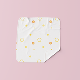 Cotton Muslin Wipes I Honeybee - Baby Wipes Set of 3