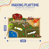 Farm Animal Sensory Play Kit I Explore the Barnyard with Hands-On Fun (3-8 Year)