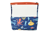 Baby Medicine Pouch Kit - Ocean Print First Aid Organize