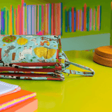 3-Zip Toiletries Organizer - Farm Animals