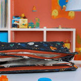 3-Zip Toiletries Organizer - Outer Space