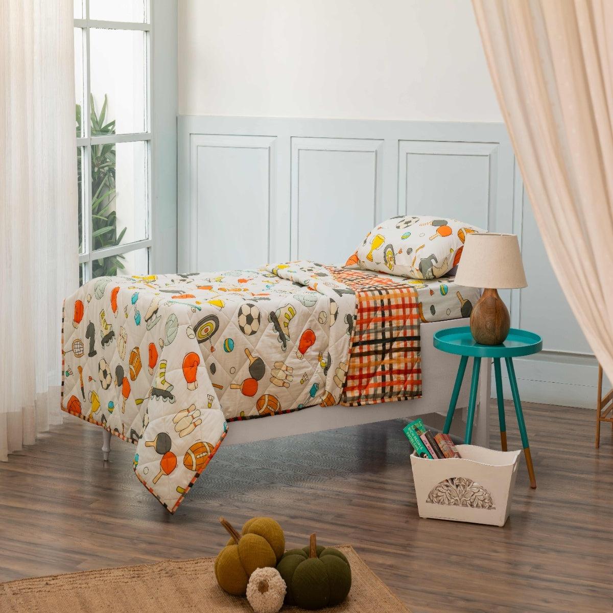 Kids bedding and curtain sets online