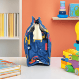 3-Zip Toiletries Organizer for kids - Transportation