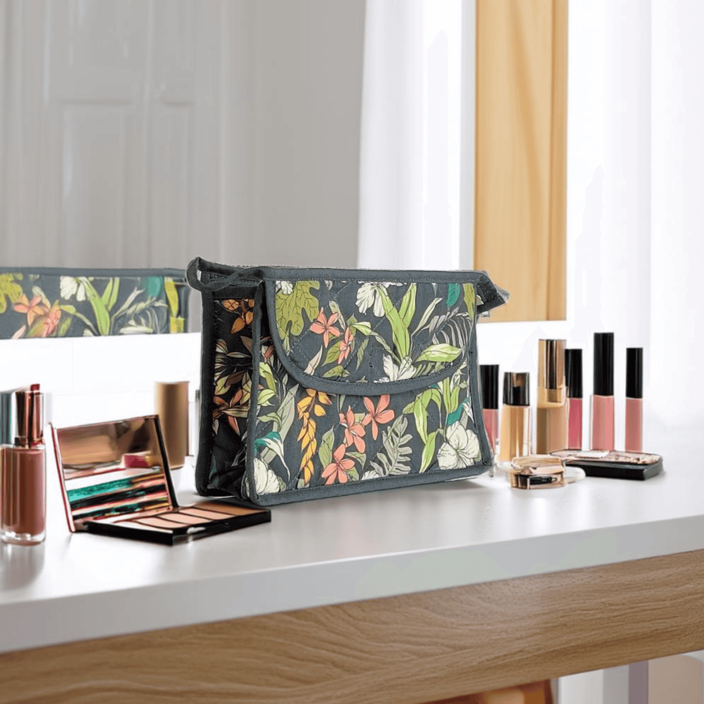 Cosmetic Case - Floral1