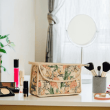 Women Large Capacity Cosmetic Case - Tropical Paradise