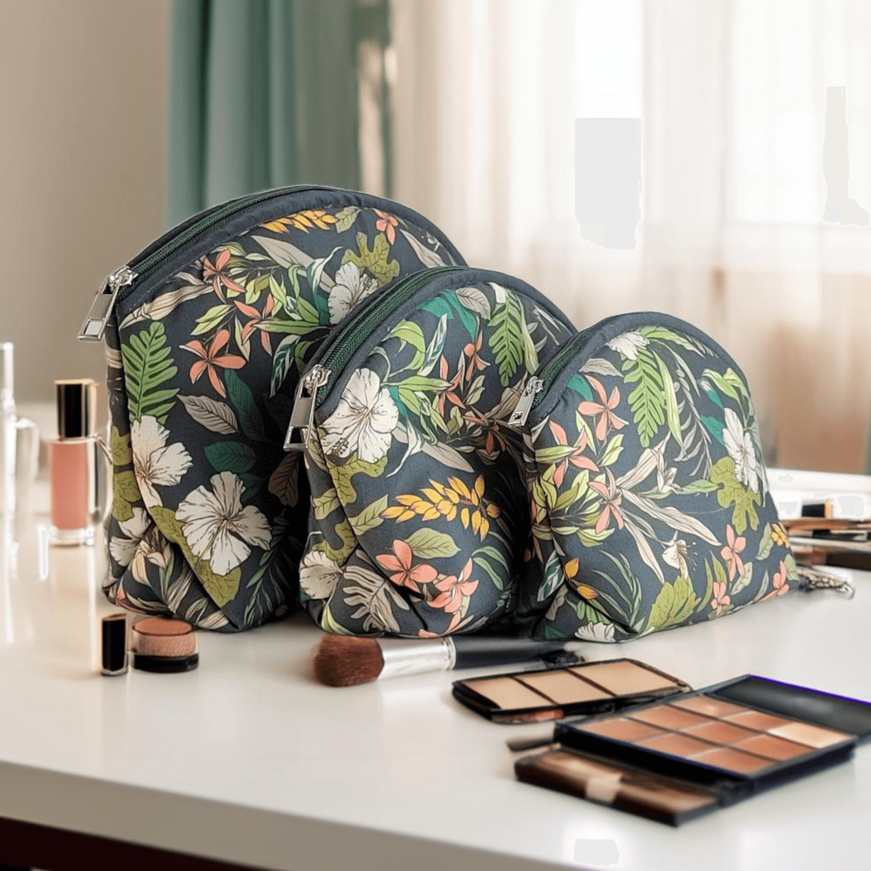 3 Piece Combo - Cosmetic Kits (Large,Medium & Small)