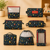 7 Piece Kids Organizer Combo Online - Perfect Travel Set