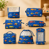 7 Piece Kids Organizer Combo Online - Perfect Travel Set