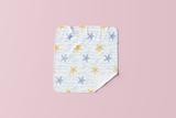 Cotton Muslin Wipes I Ocean Life - Baby Wipes (Set of 3)