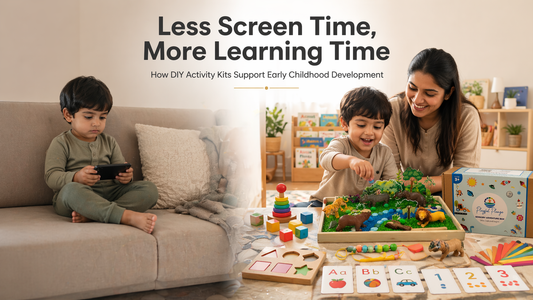 toddler learning with diy activity kit at home for early childhood development