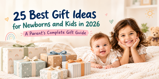 25 best gift ideas for newborns and kids in 2026 featuring wrapped baby and kids gifts