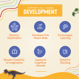 Dinosaur Sensory Play Kit (Ages 3–8) I Learning Game