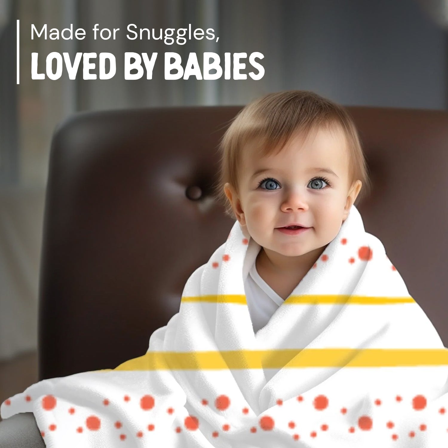 Cotton Muslin Baby Swaddle Sheet (Set of 3) - Honeybee