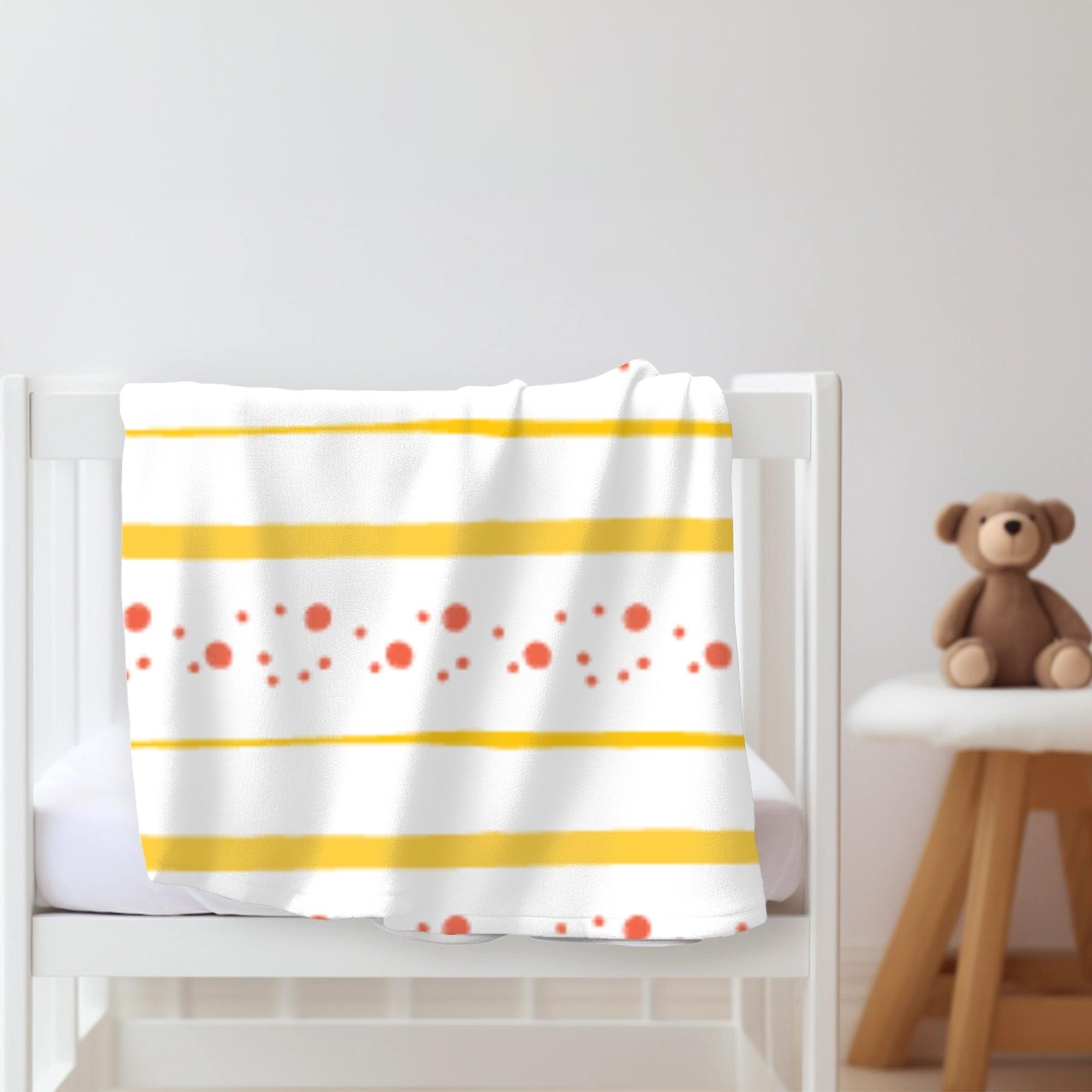 Cotton Muslin Baby Swaddle Sheet (Set of 3) - Honeybee