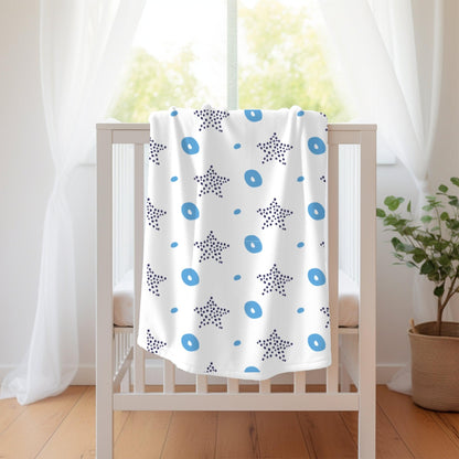 Cotton Muslin Baby Swaddle Sheet (Set of 3) - Stars