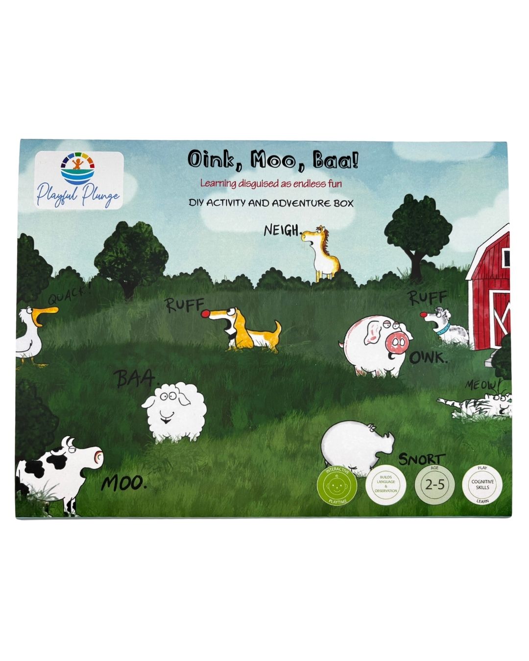 DIY Activity Kit & Adventure Box – Moo, Baa, La La La!