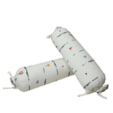 Baby Mattress Set (Gadda Set) with Pillow and Bolsters - Hot Air Balloon