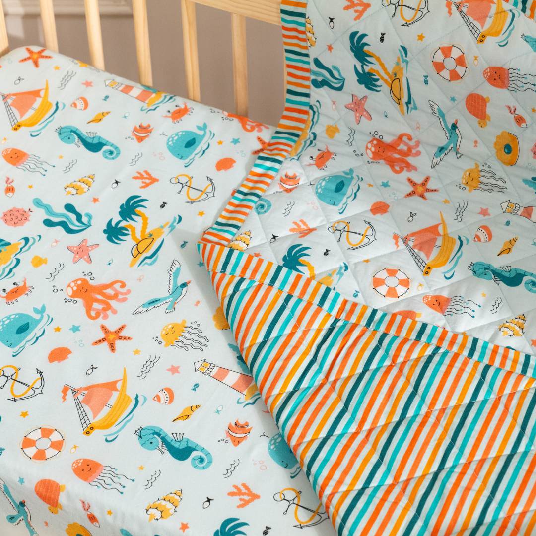 Complete Baby Bedding Set - Under The Sea
