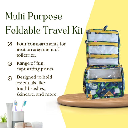 Multi Purpose Foldable Travel Kit - Animal