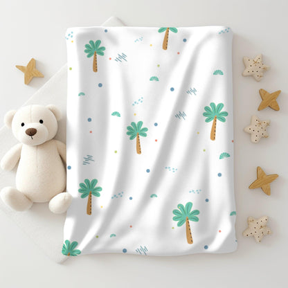 Cotton Muslin Baby Swaddle Sheet (Set of 3) - Jungle Safari