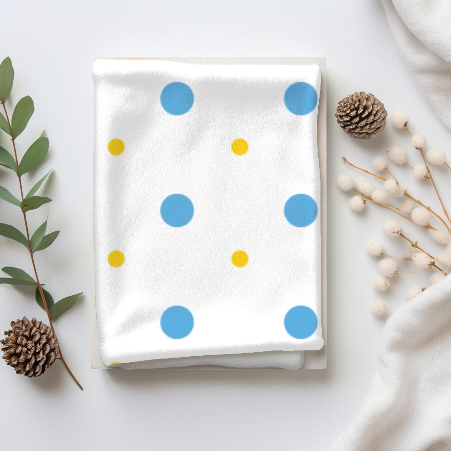 Cotton Muslin Baby Swaddle Sheet (Set of 3) - Stars