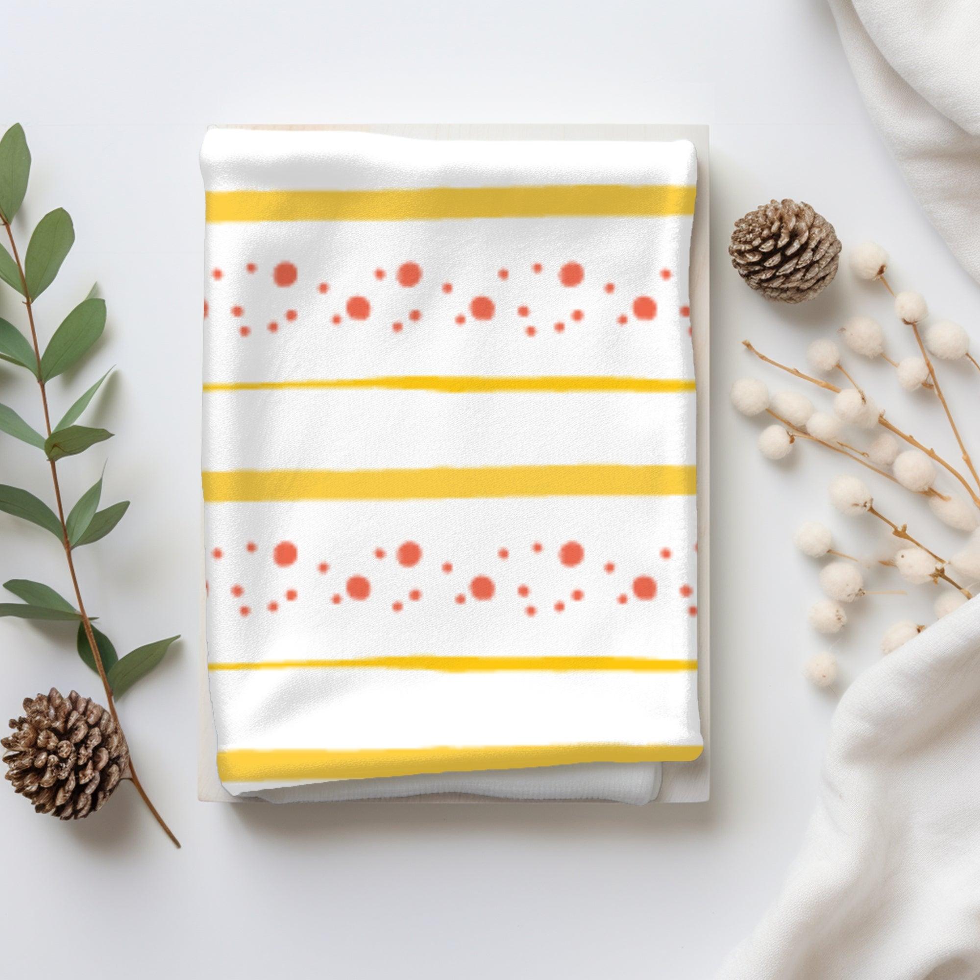 Cotton Muslin Baby Swaddle Sheet (Set of 3) - Honeybee