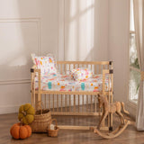 Baby Cot Sheet & Pillow Cover – Fairytale Print