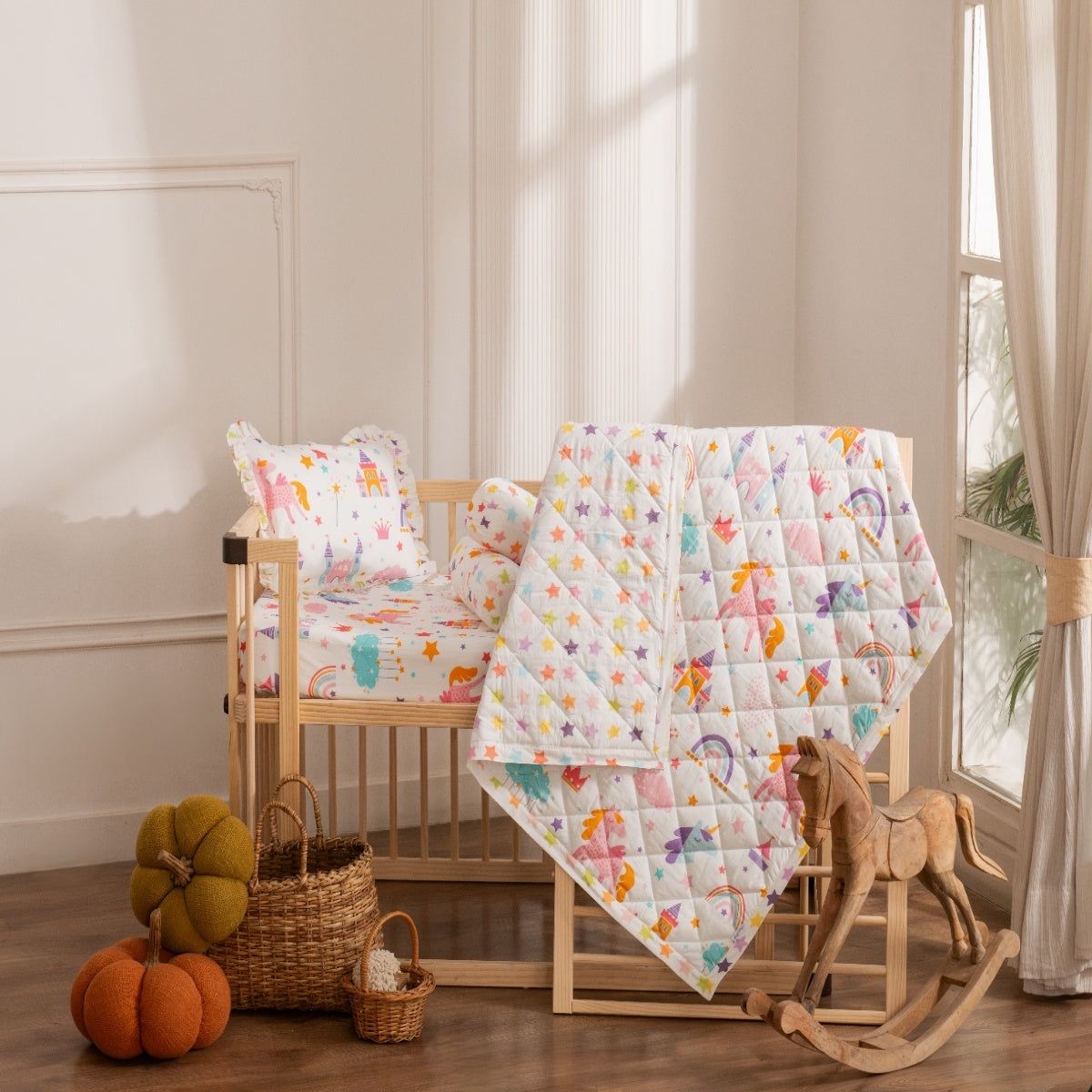 Baby Bedding Set-Fairytale Print