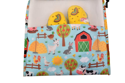 Shoe Pouch - Farm Animal