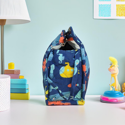 3-Zip Toiletries Organizer - Under the Sea