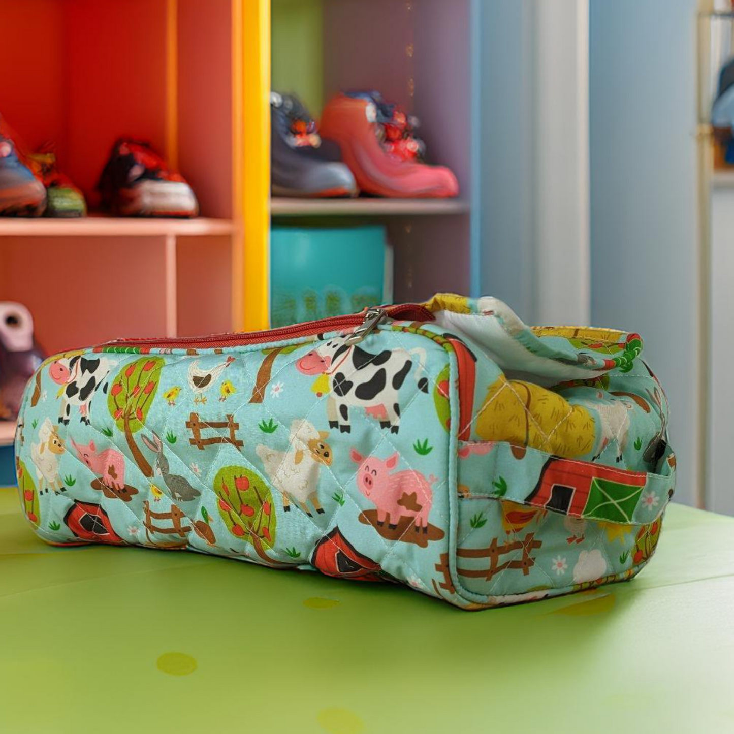 Shoe Organizer - Farm Animals