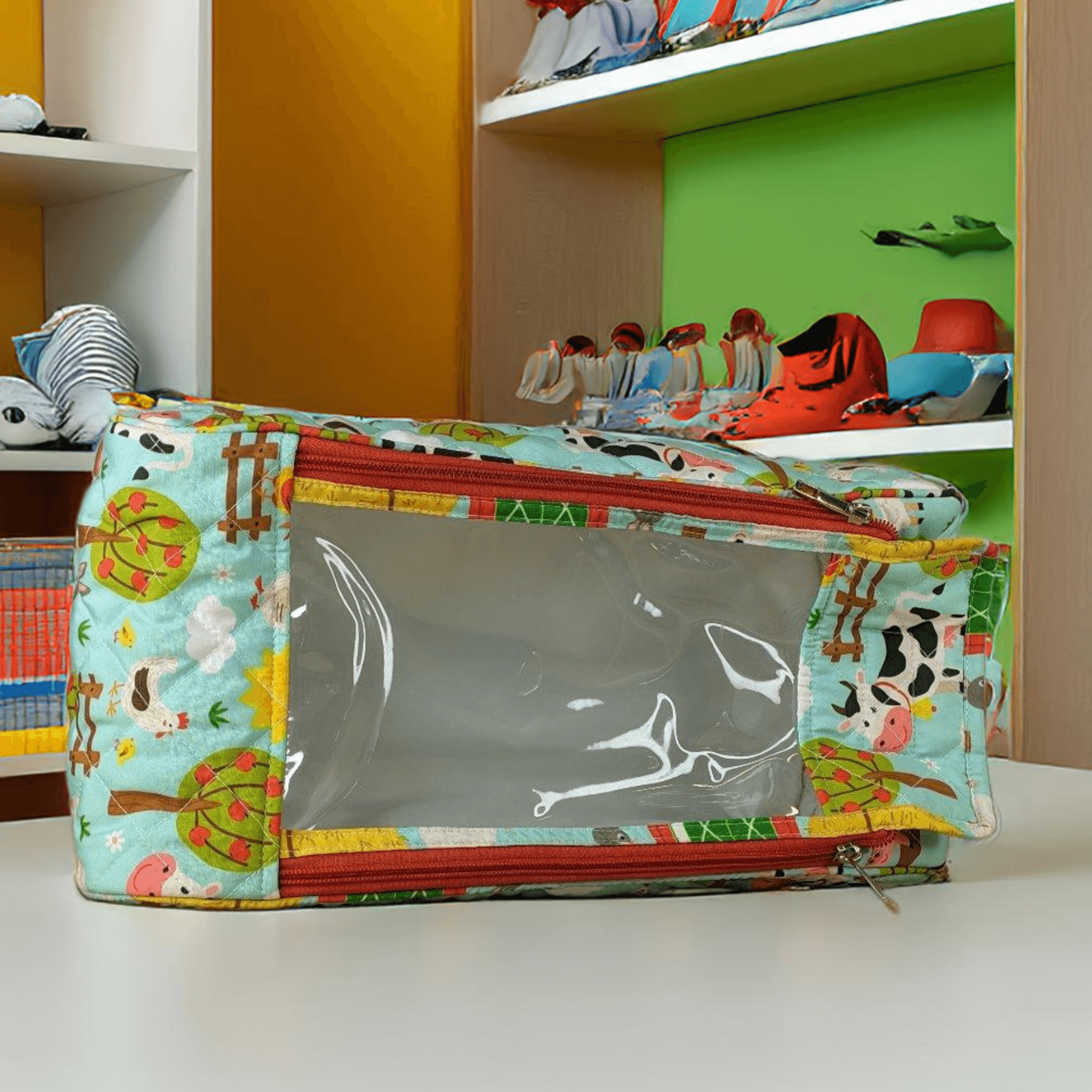 Shoe Organizer - Farm Animals