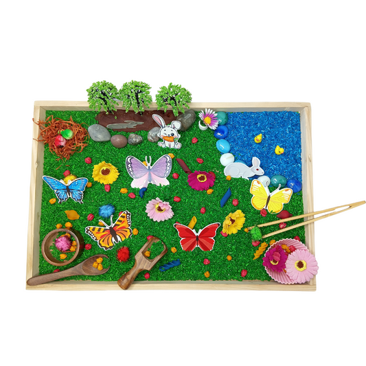 Butterfly Garden Sensory DIY Play Kit