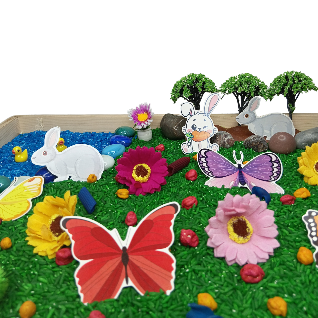 Butterfly Garden Sensory DIY Play Kit