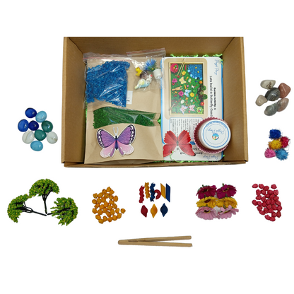 Butterfly Garden Sensory DIY Play Kit