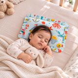 Baby Mustard (Rai) Pillow - Under the Sea Print | 100% Cotton