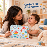 Baby Mustard (Rai) Pillow - Under the Sea Print | 100% Cotton