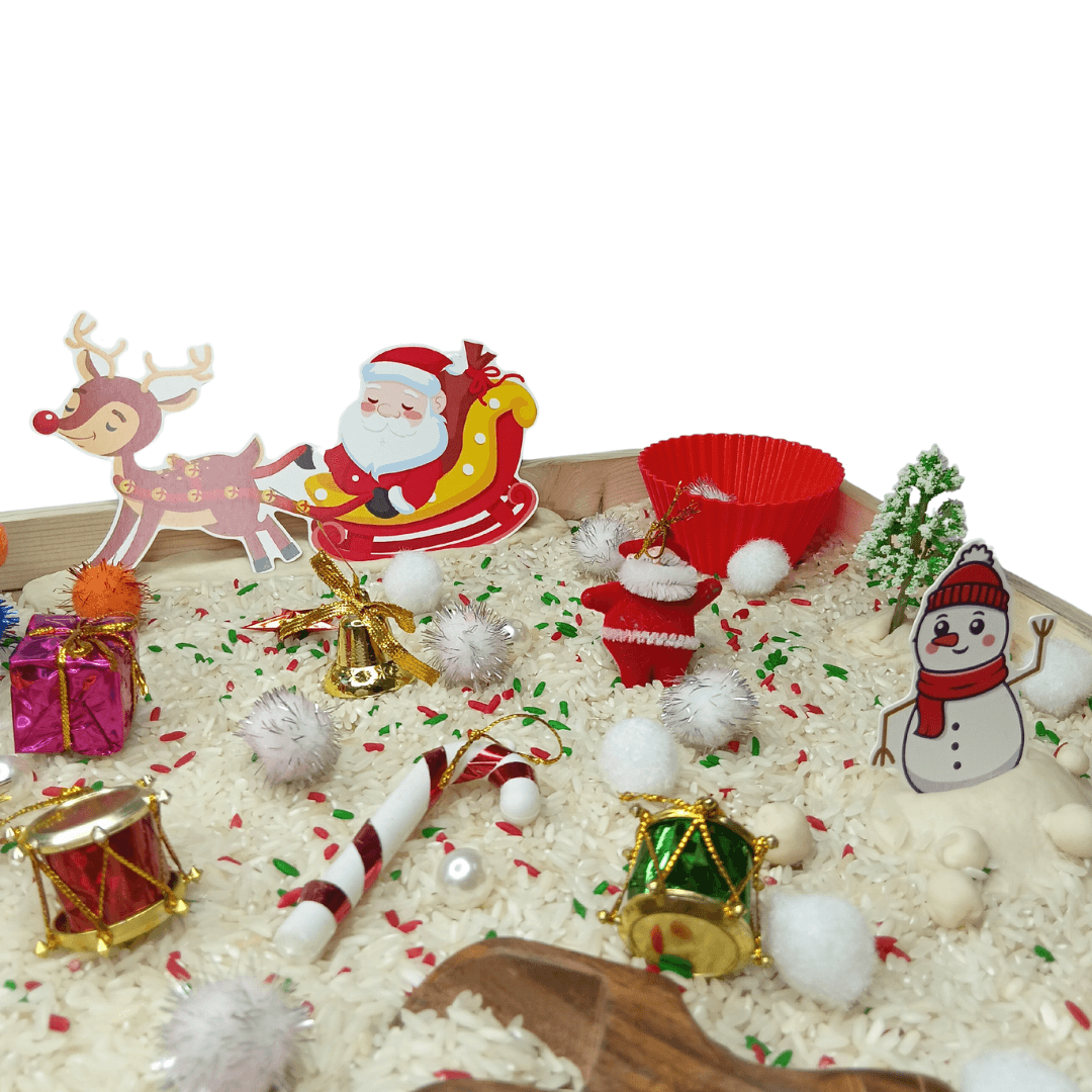 Sensory DIY Play Kit I For 3-8 year Kids - Christmas