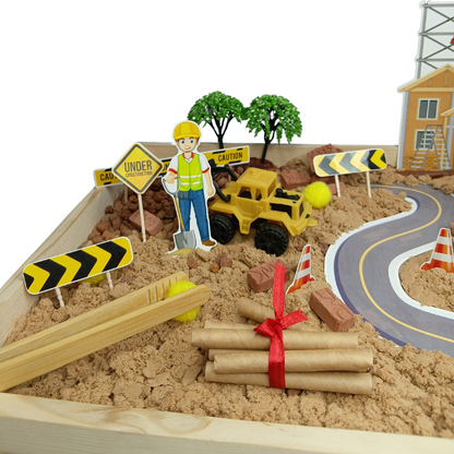 Construction Site Sensory DIY Play Kit