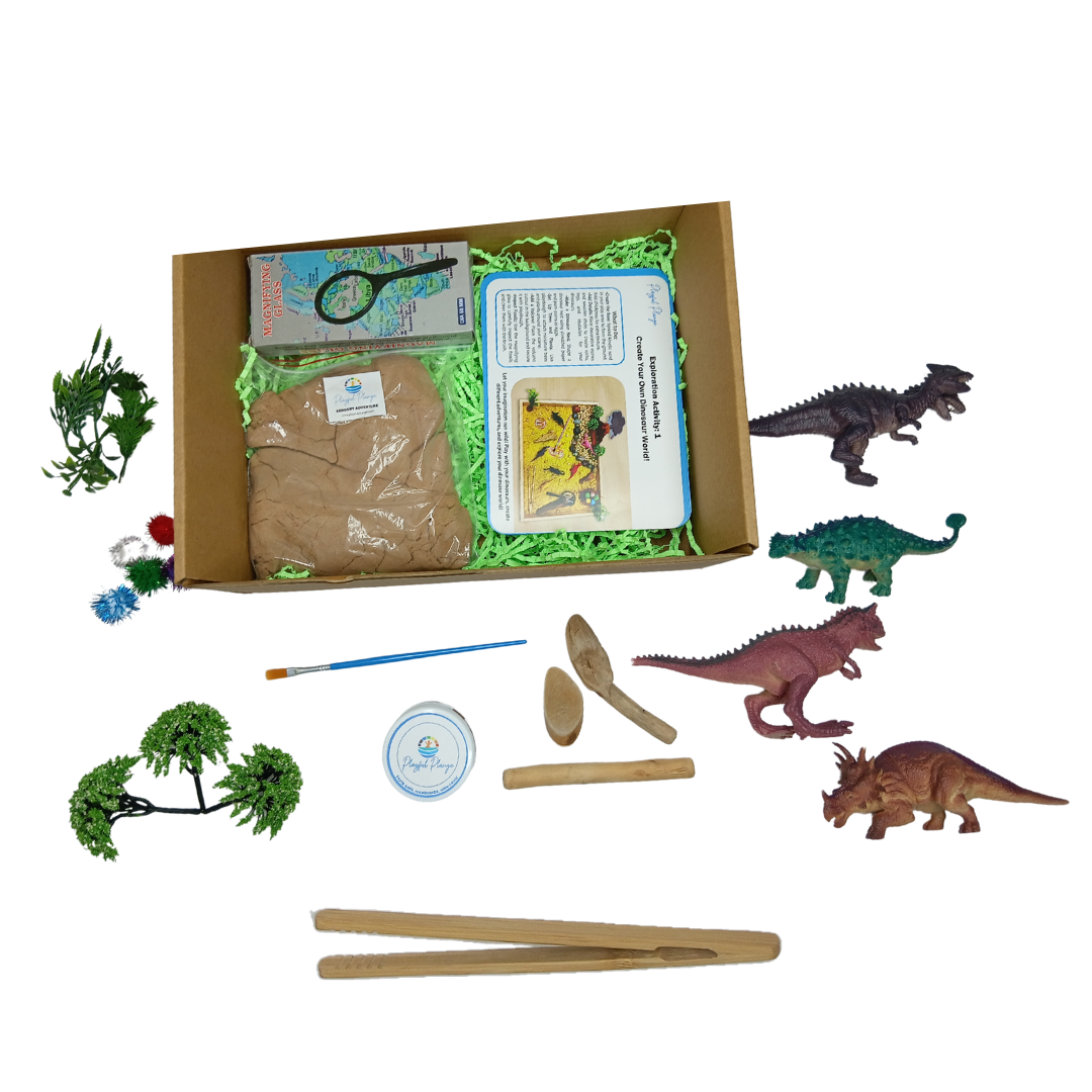 Dinosaur Sensory DIY Play Kit