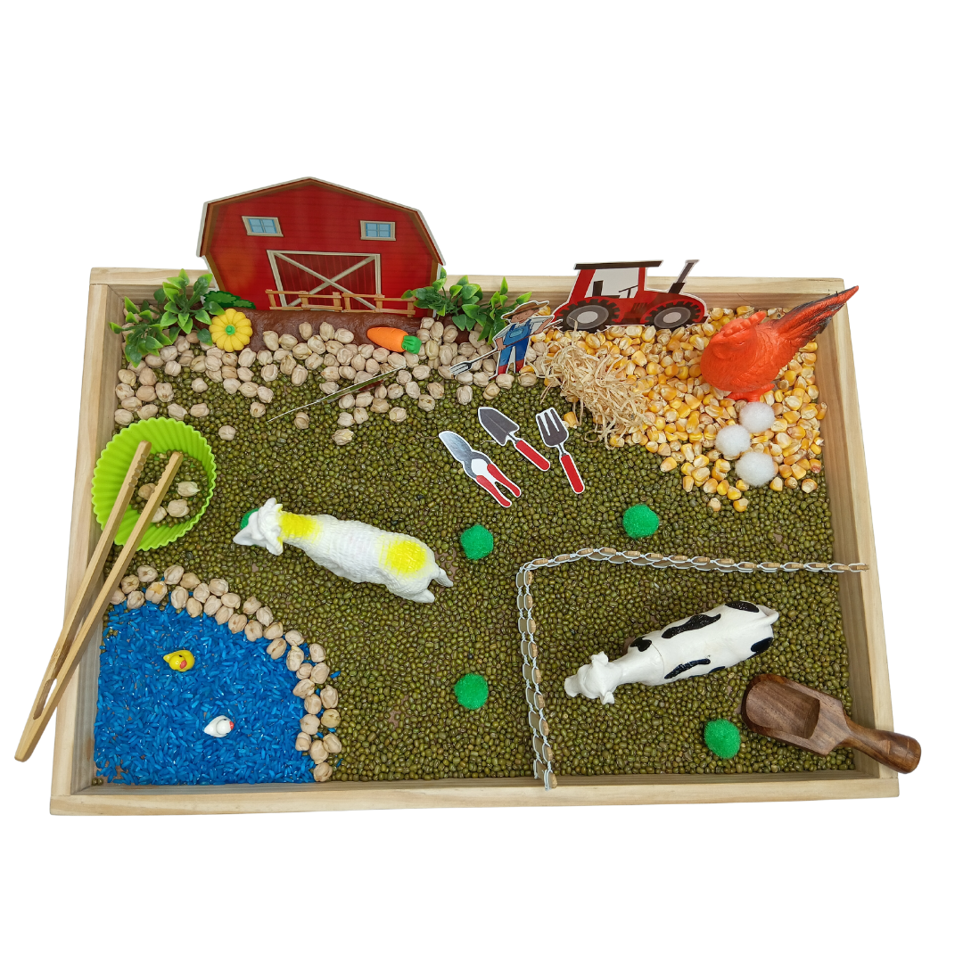 Farm Animal Sensory DIY Play Kit