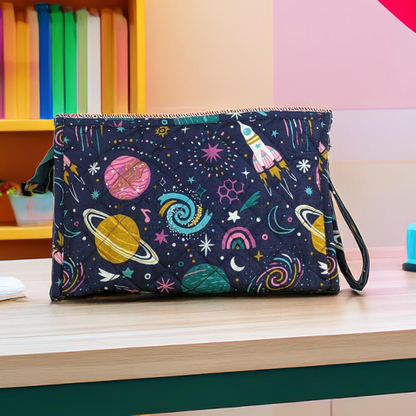 3-Zip Toiletries Organizer - Outer Space