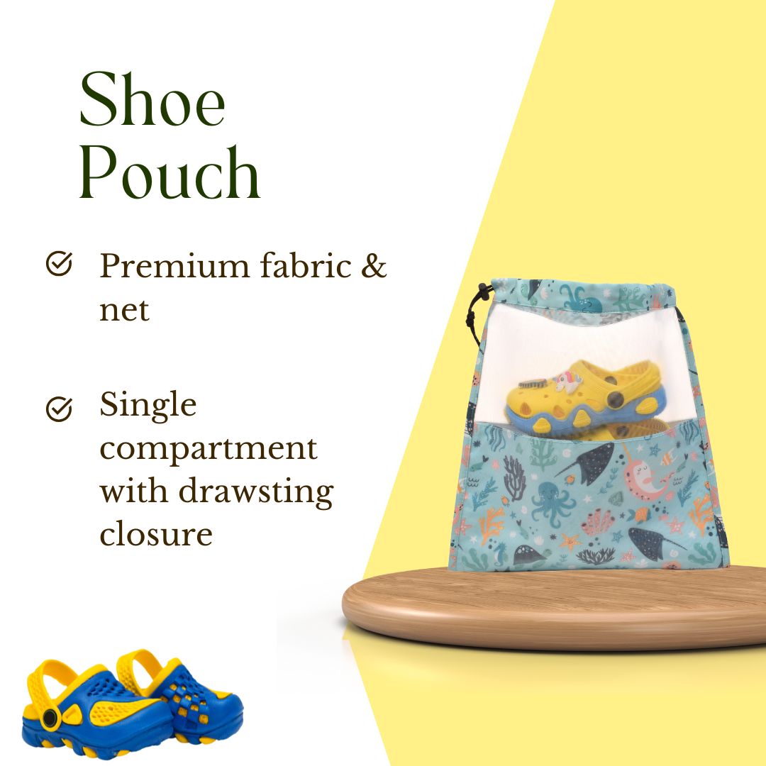 Shoe Pouch - Under the Sea