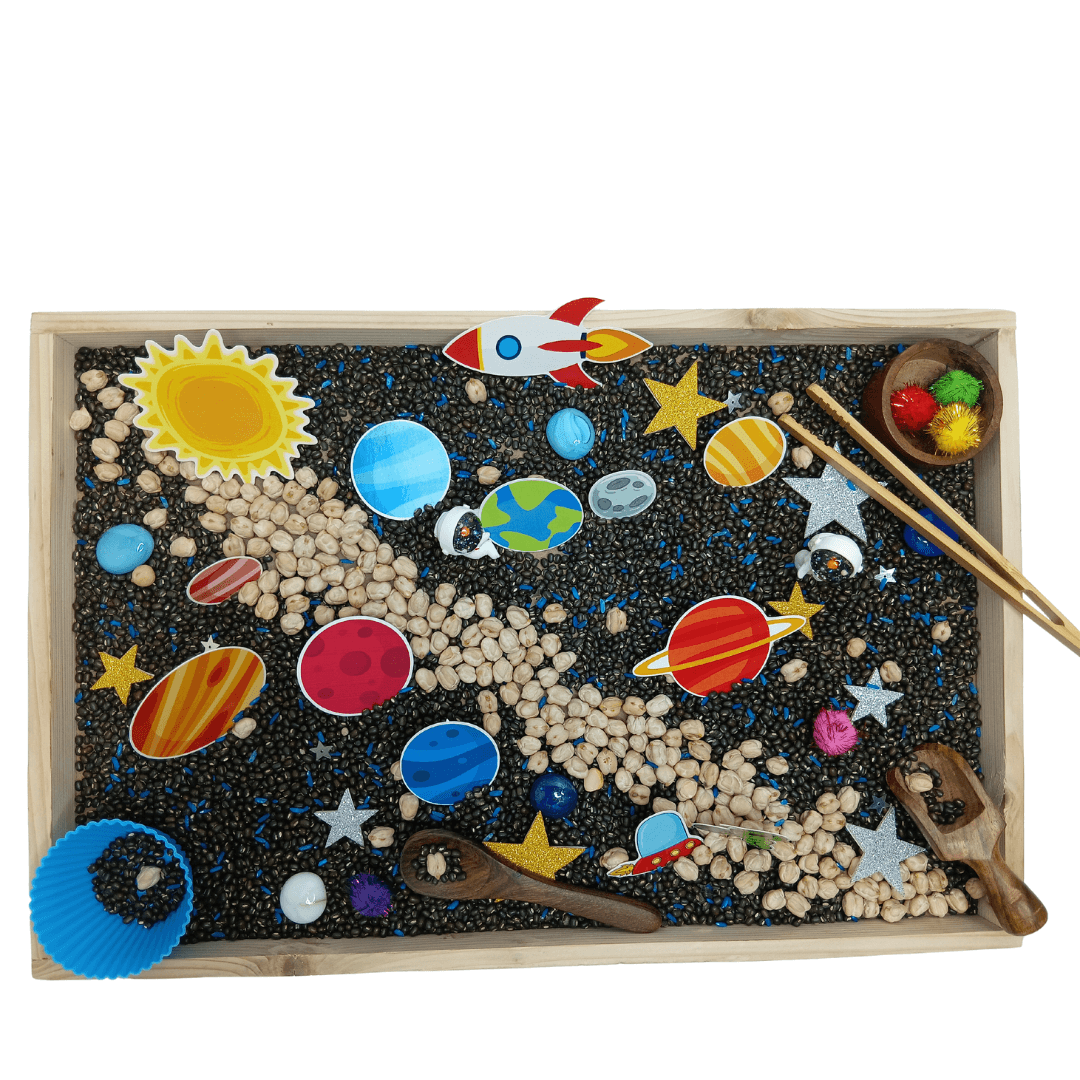 Sensory DIY Play Kit I For 3-8 year Kids - Space