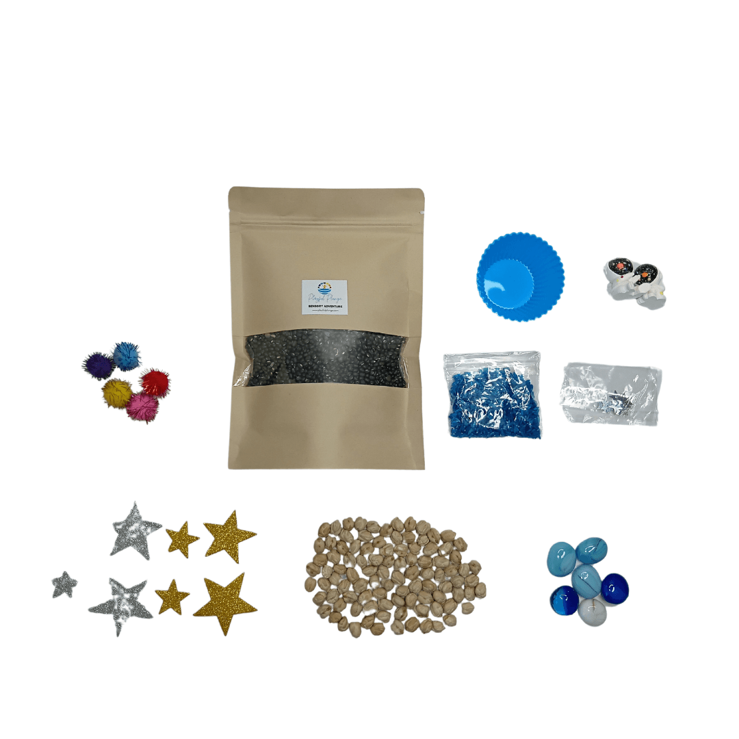 Sensory DIY Play Kit I For 3-8 year Kids - Space